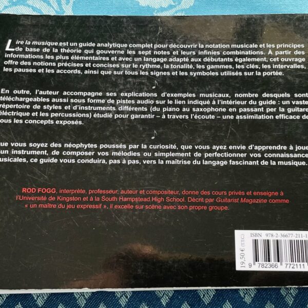 Alternative view of Livre Lire la musique, Rod Fogg, Gremese