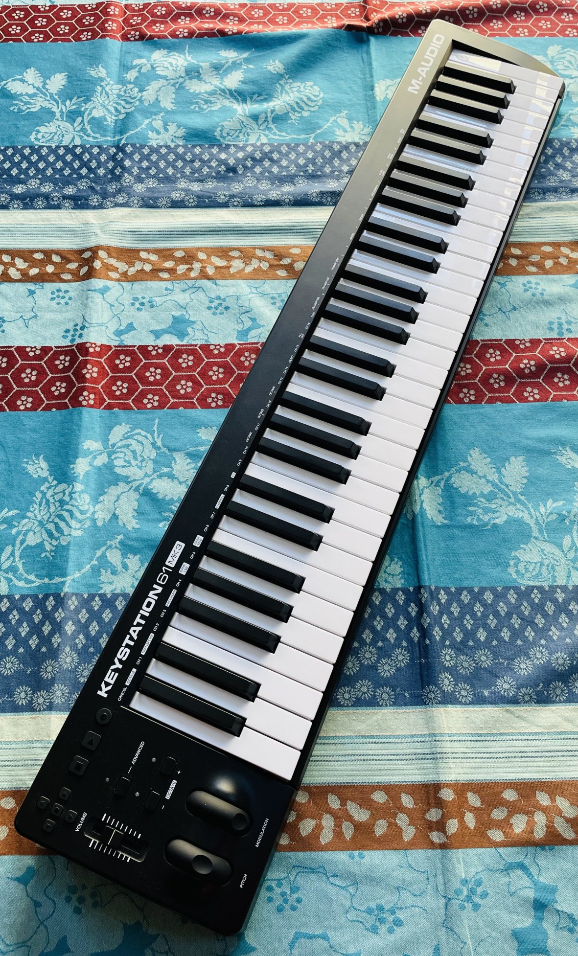 Clavier maitre M-Audio Keystation 61 MK3 BK n°B52207239189583, boite d’origine