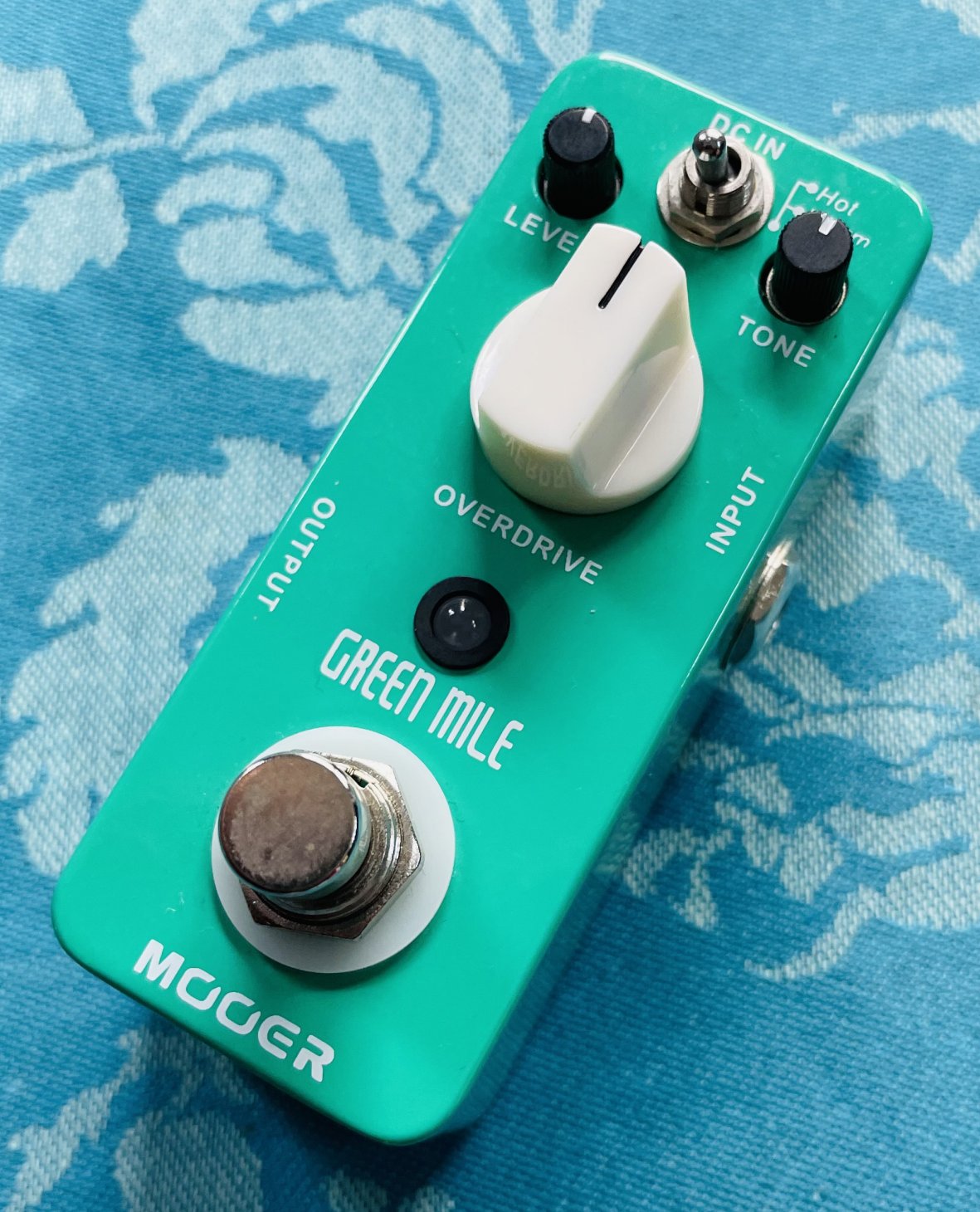 Pédale overdrive Mooer Green Mile n°2547546, boite d’origine, alim 9V