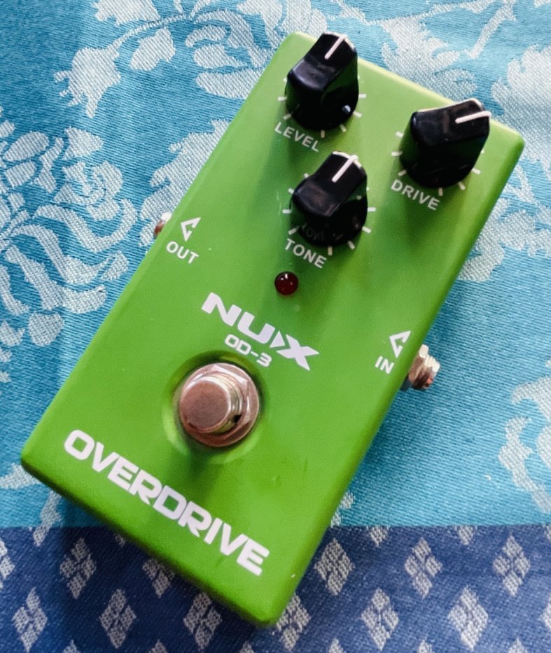 Pédale overdrive Nux OD-3 Overdrive n°ABOR16B10007