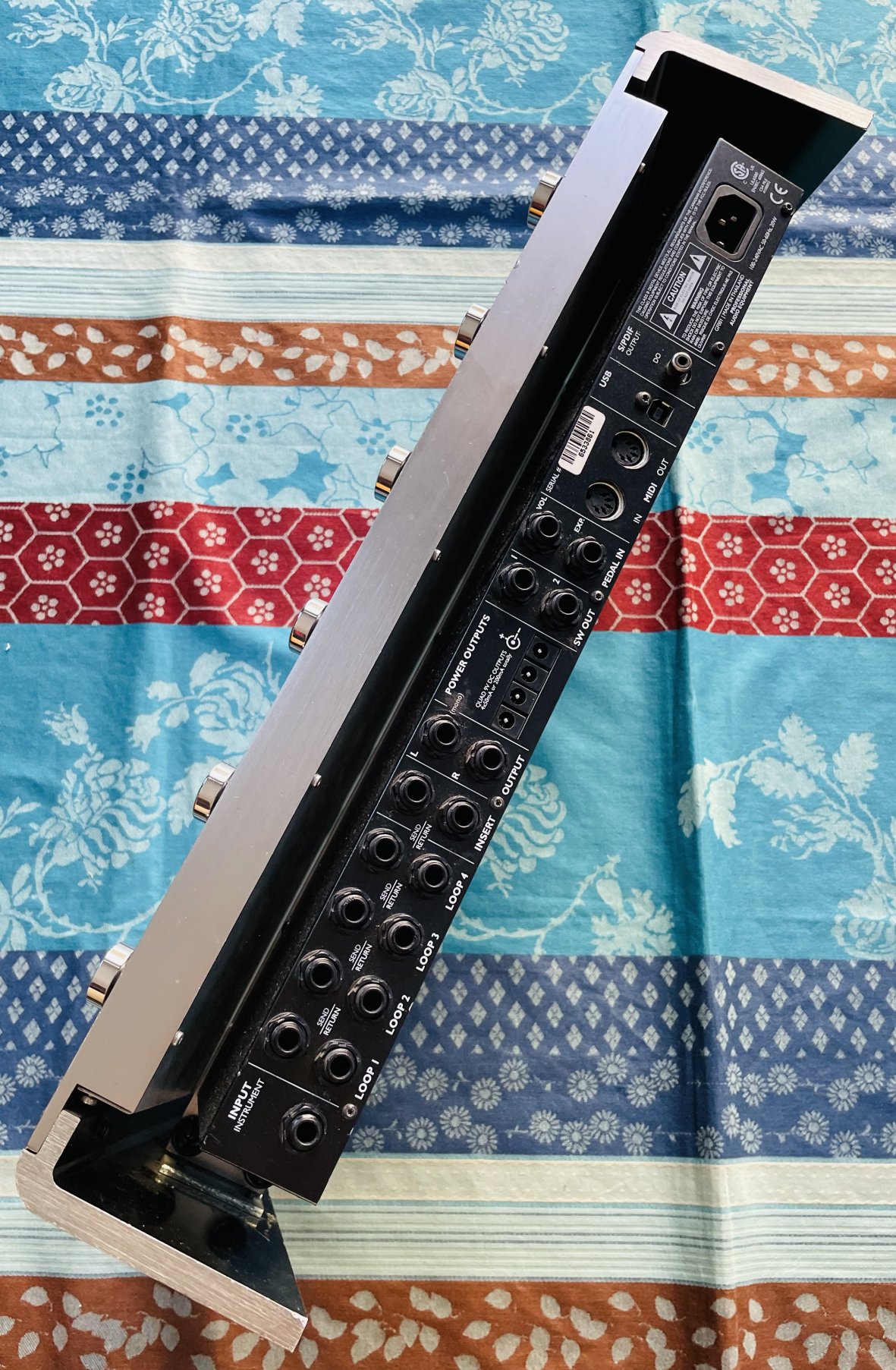 Multieffets TC Electronic G-System n°653381, notice, alim – Image 5