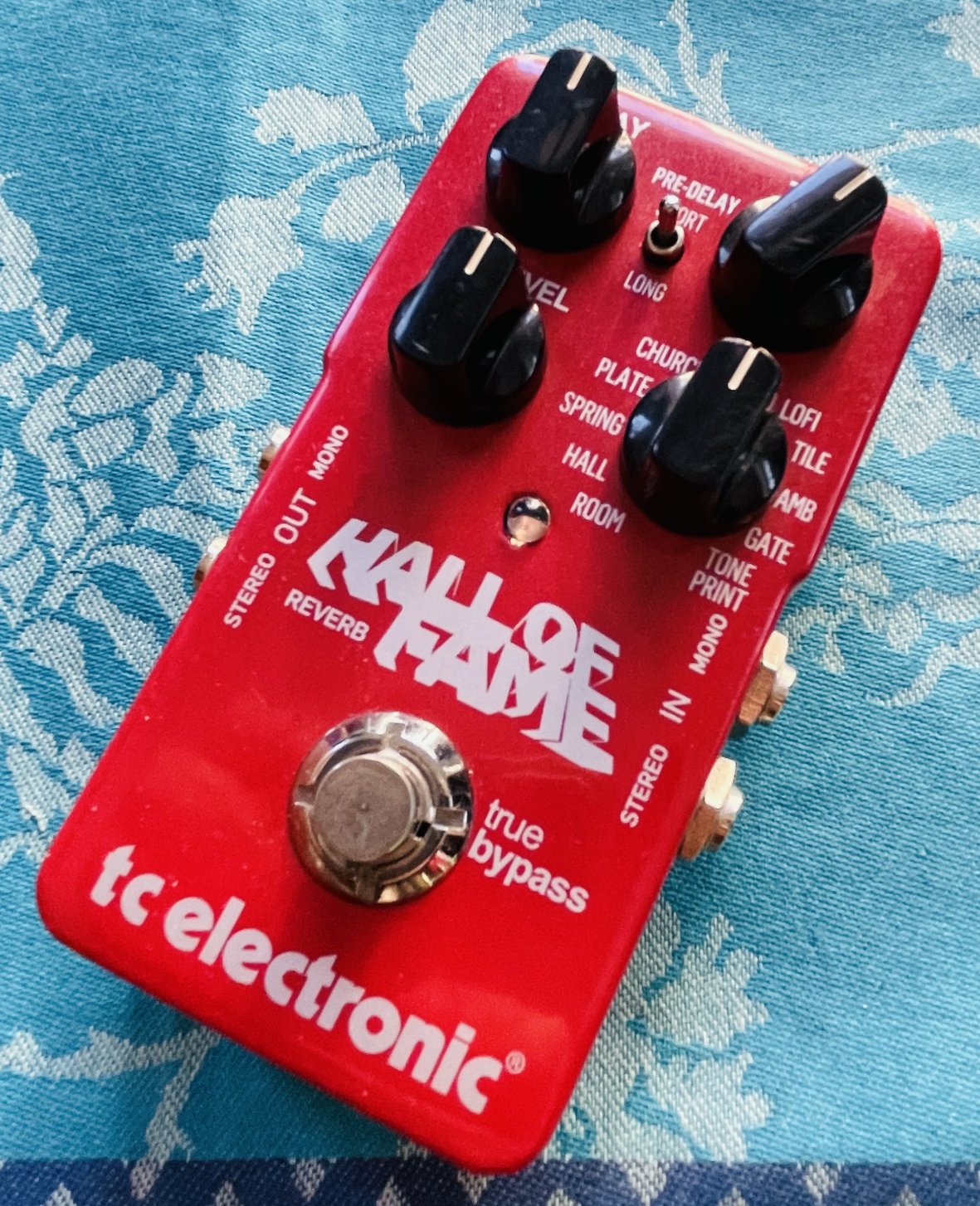 Pédale réverb TC Electronic Hall Of Fame