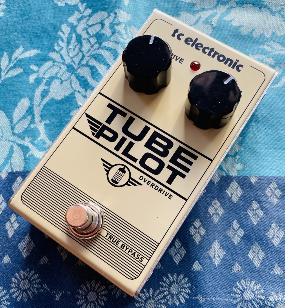 Pédale overdrive TC Electronic Tube Pilot n°S230600145CQD, boite d’origine, notice