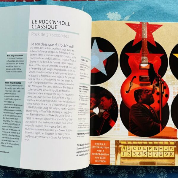 Alternative view of Livre 3 minutes pour comprendre les 50 grands courants de la culture Rock, Mike Evans, Le courrier du livre