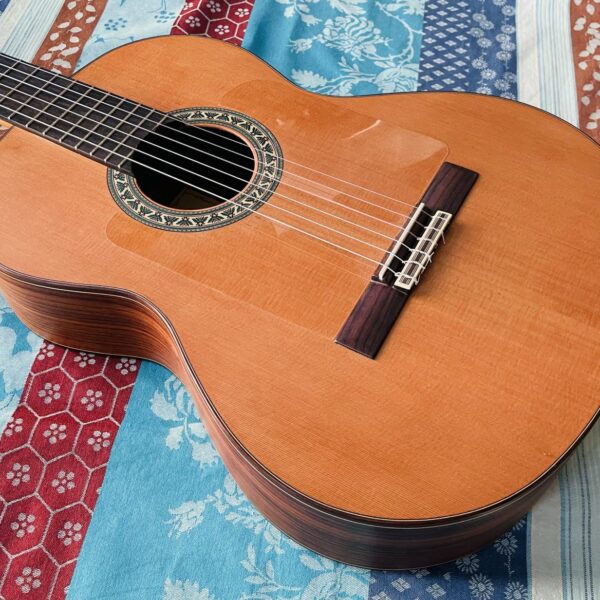 Alternative view of Guitare flamenca Alhambra 5F Piñana n°mDCKbZ, carte, housse d’origine, sillet