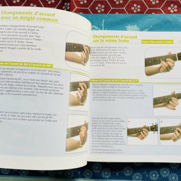 Alternative view of Livre Apprendre Visuel, la Guitare, Charles Kim