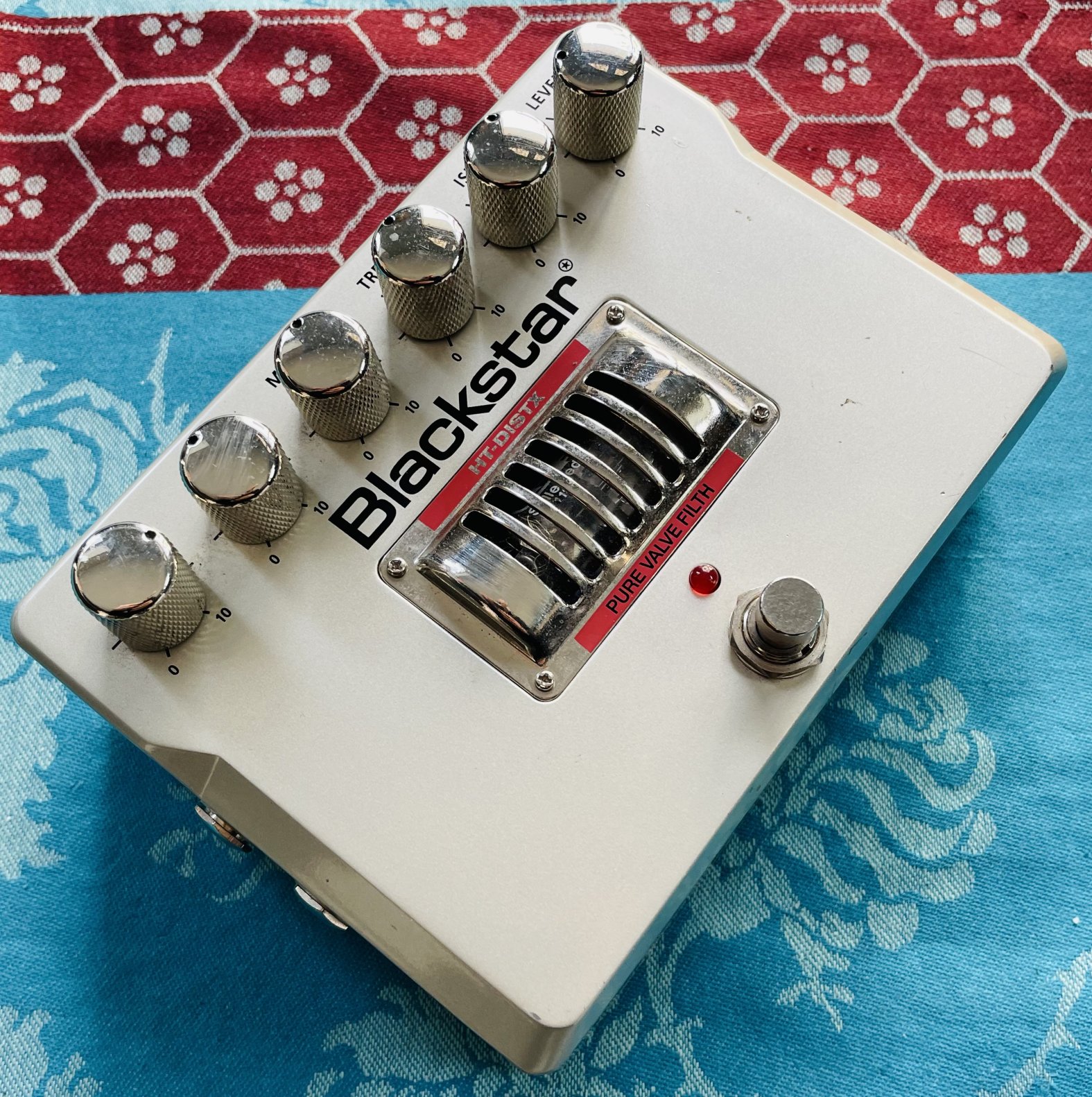 Pédale distortion Blackstar HT-DISTX n°201208EC6871 (Korea), alim