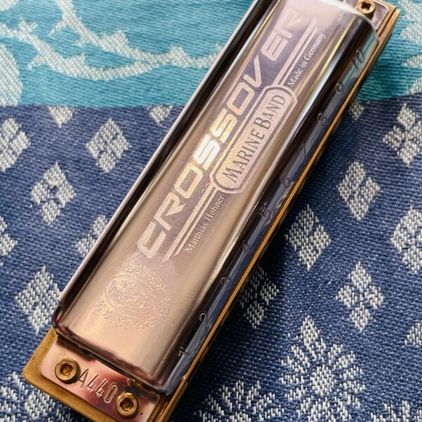 Harmonica diatonique Hohner Crossover Marine Band C, boite d’origine