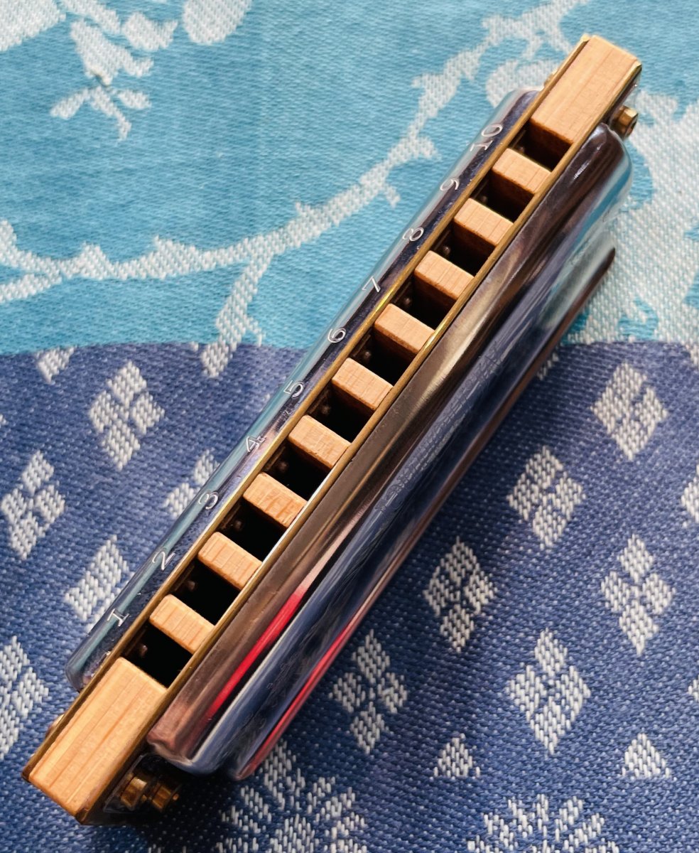 Harmonica diatonique Hohner Crossover Marine Band C, boite d’origine – Image 2