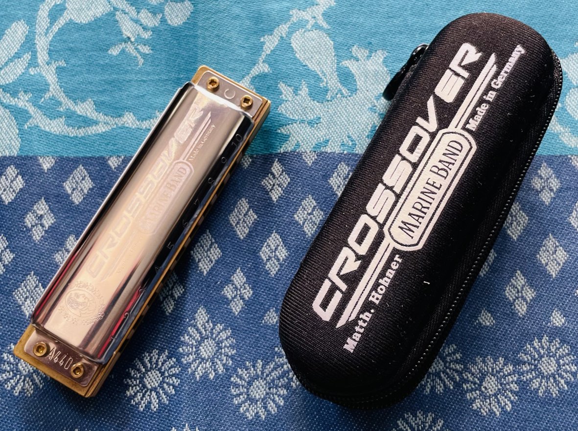Harmonica diatonique Hohner Crossover Marine Band C, boite d’origine – Image 4