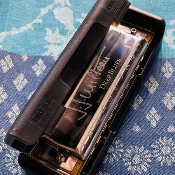 Harmonica diatonique Jean Jacques Milteau Deep Blues C, boite d’origine
