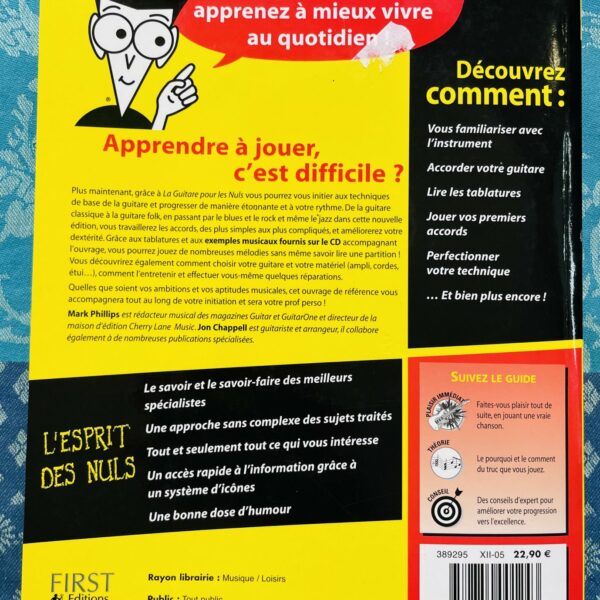 Alternative view of Livre La Guitare pour les Nuls, CD