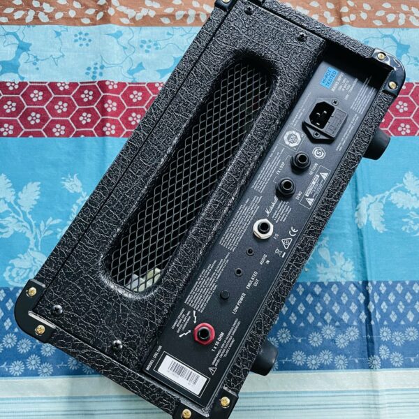 Alternative view of Tête à lampes Marshall DSL1HR n°V01158DD5E (1W), alim, footswitch