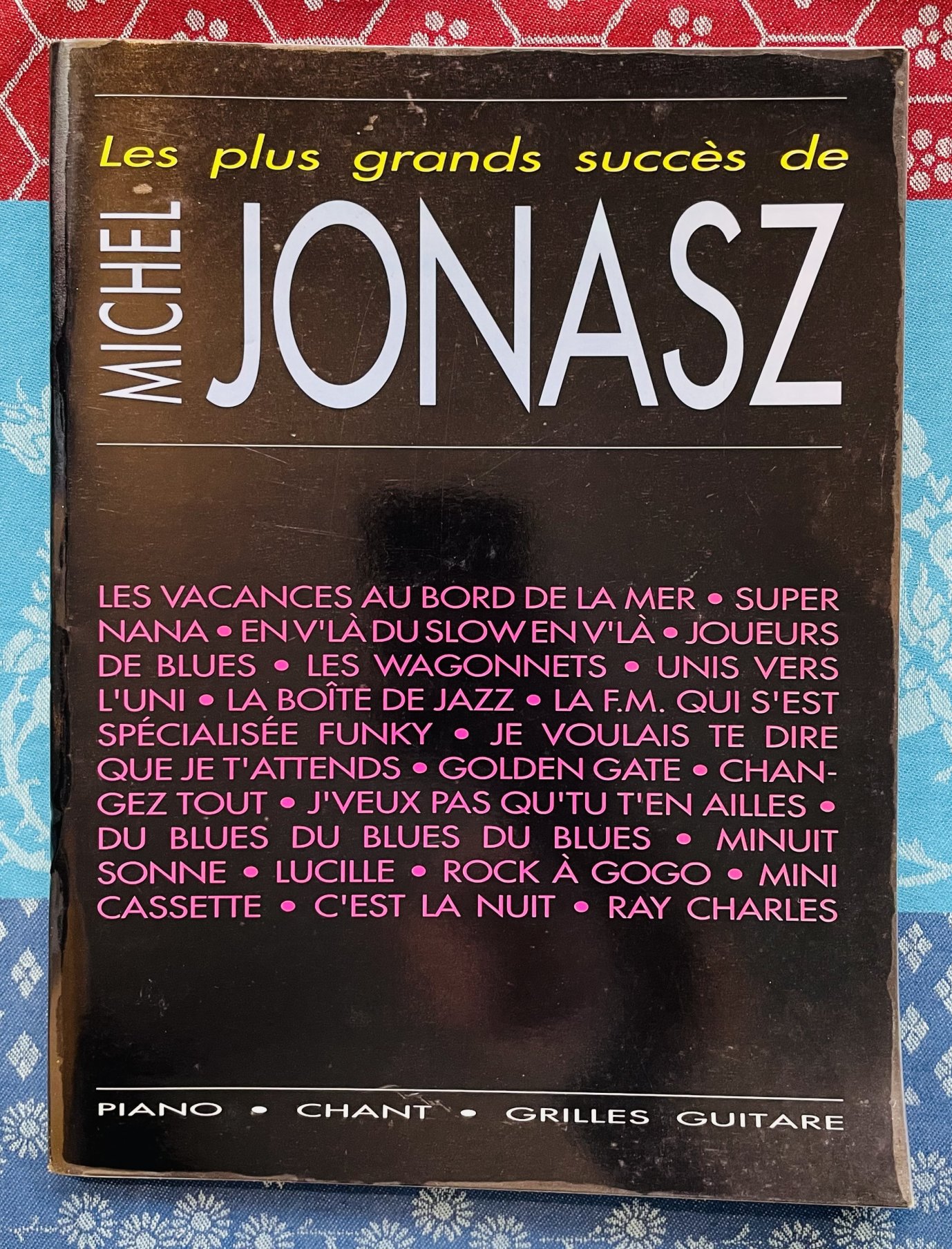 Livre Michel Jonasz Les plus grands succès, Musicom