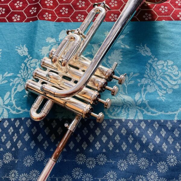 Alternative view of Trompette piccolo Palatino La/Sib (USA, Chine), étui, 2 tiges, embouchure cornet