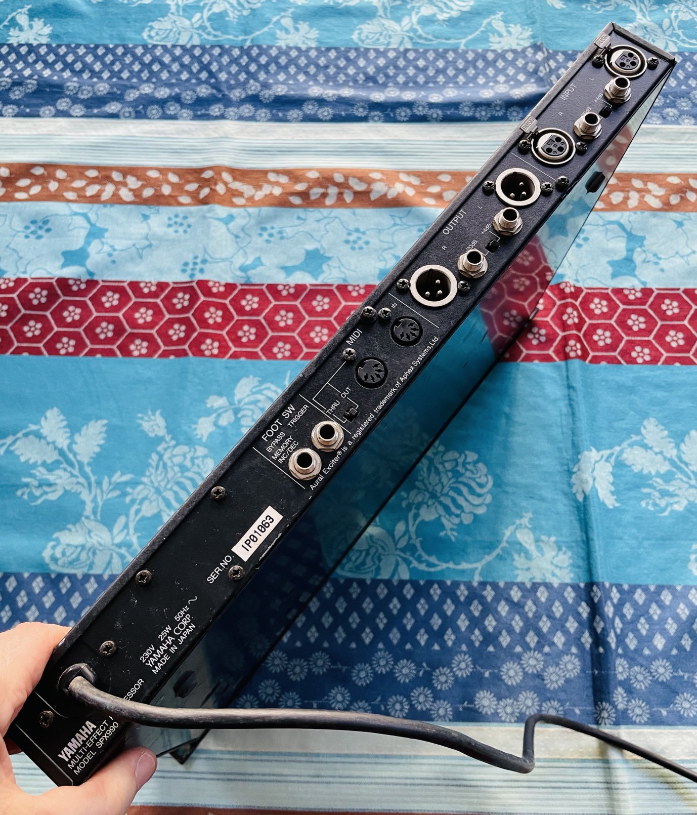 Multieffets guitare Yamaha SPX-990 n°IP01063 (1993, Japan) – Image 2