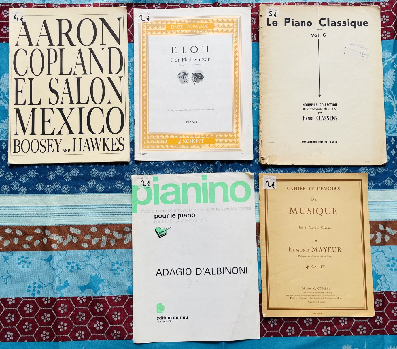 Lot de partitions, méthodes, solfège, piano… (lot n°2) – Image 3