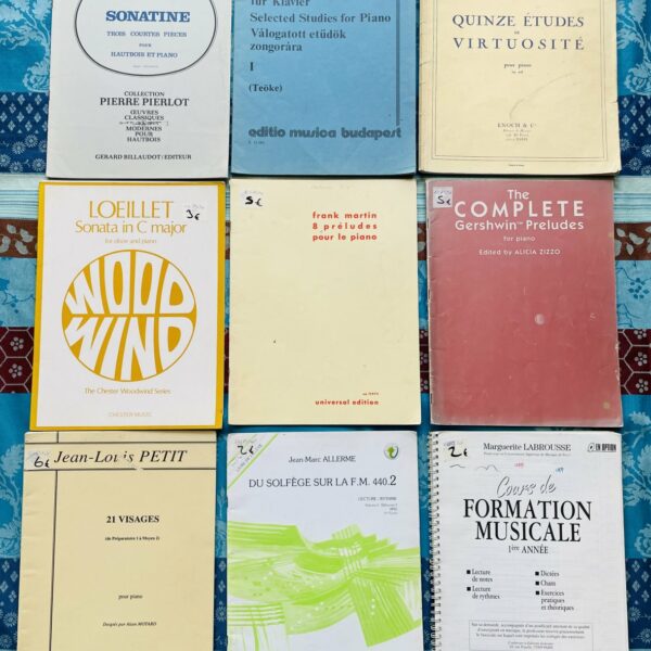 Partitions - Livres