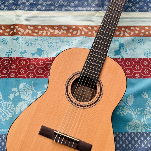 Guitare classique trois quart Antonio Pinto de Carvalho 1 CM n°7071334, housse Tobago