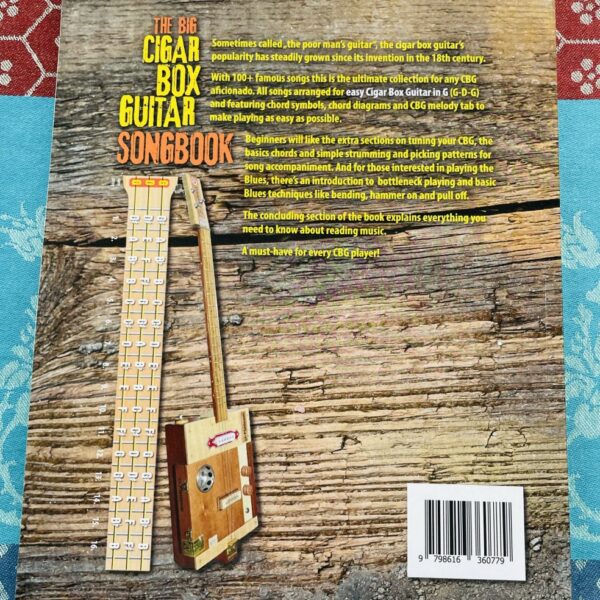 Alternative view of Livre The Big Cigarbox Guitar Songbook, 100 chansons, Thomas Balinger