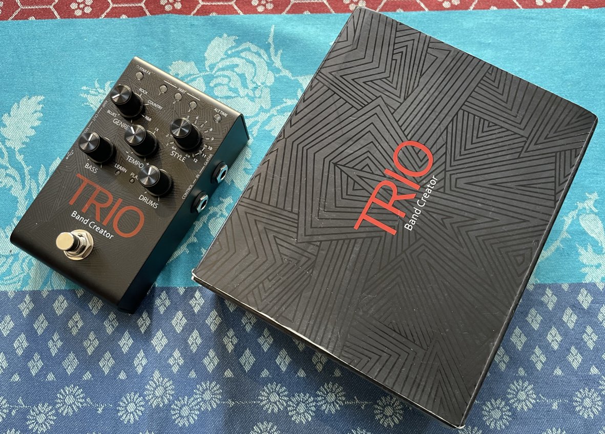 Pédale d’accompagnement batterie basse Digitech Trio Band Creator n°12000891602, boite d’origine, alim – Image 6