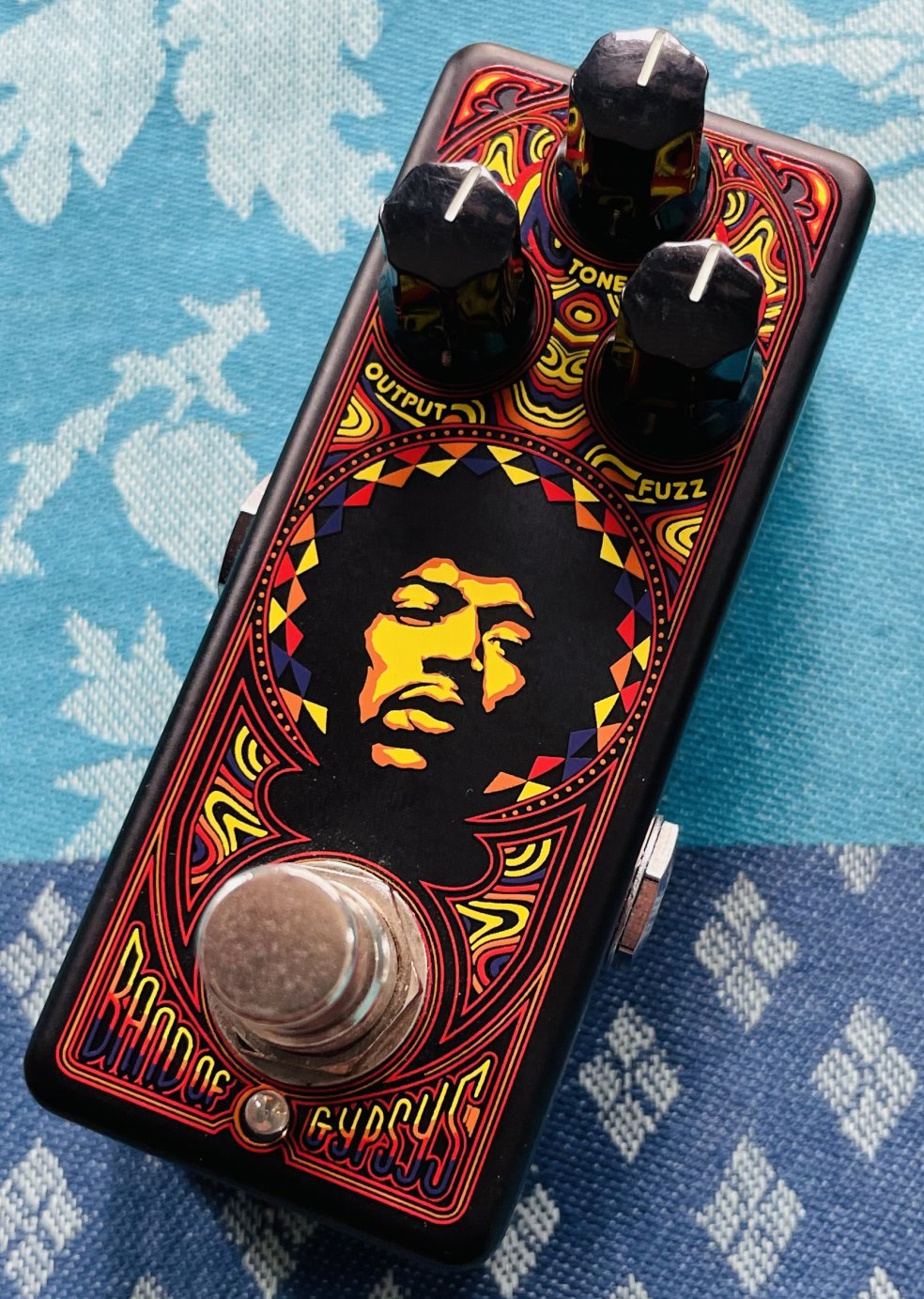 Pédale fuzz Dunlop Band of Gypsys fuzz mini JHW4G1, boite d’origine, notice, alim Dunlop