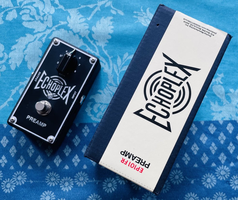 Pédale preamp Dunlop Echoplex n°AB72LQ517, boite d’origine, notice – Image 5