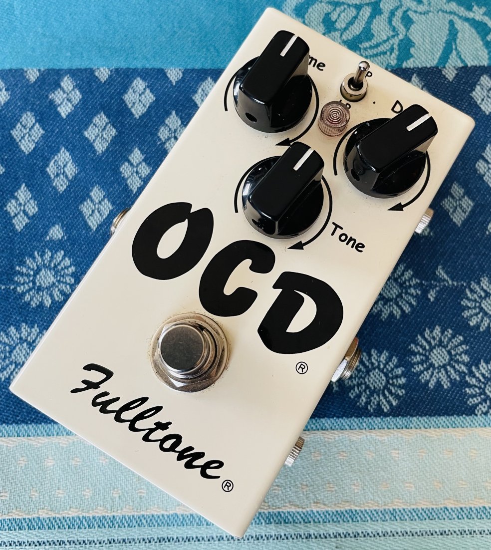 Pédale overdrive distortion Fulltone OCD n°083320 (version 1.50, 2013), boite d’origine