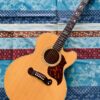 Guitare électro-acoustique Gibson EC-20 Stardust Natural n°91687015 (1997, USA), étui, révision luthier Thébé (21.05.26)
