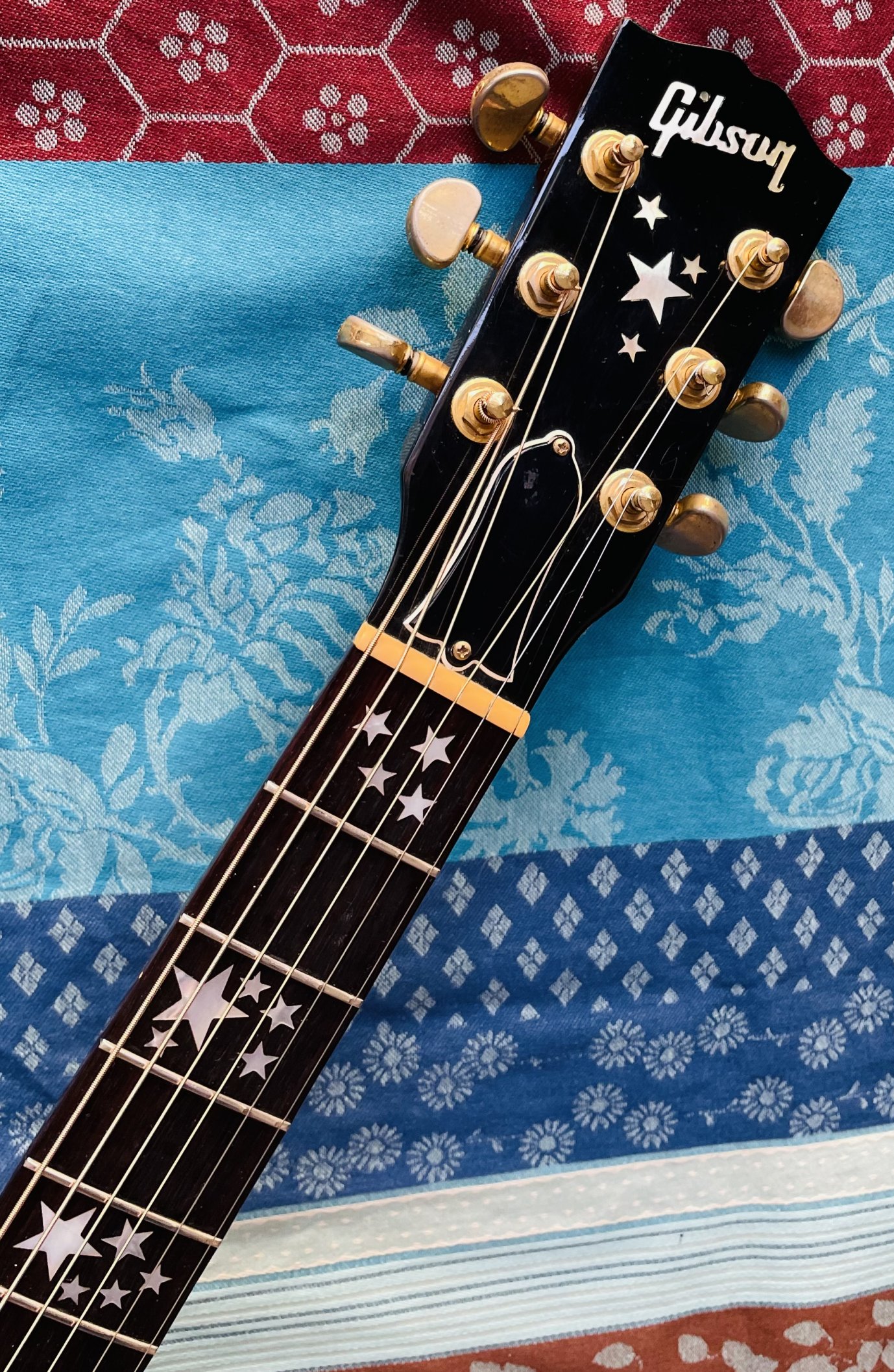 Guitare électro-acoustique Gibson EC-20 Stardust Natural n°91687015 (1997, USA), étui, révision luthier Thébé (21.05.26) – Image 5