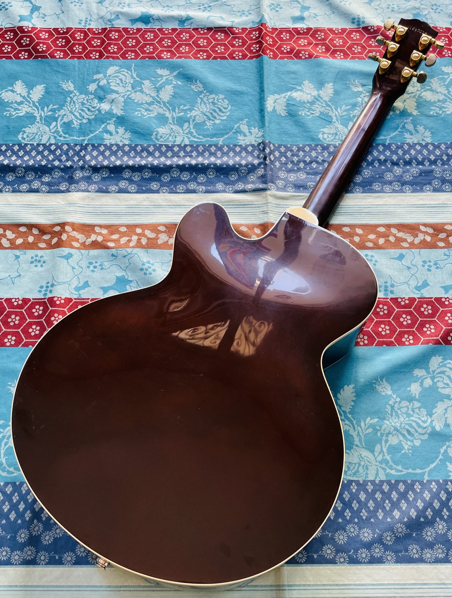Guitare électro-acoustique Gibson EC-20 Stardust Natural n°91687015 (1997, USA), étui, révision luthier Thébé (21.05.26) – Image 8