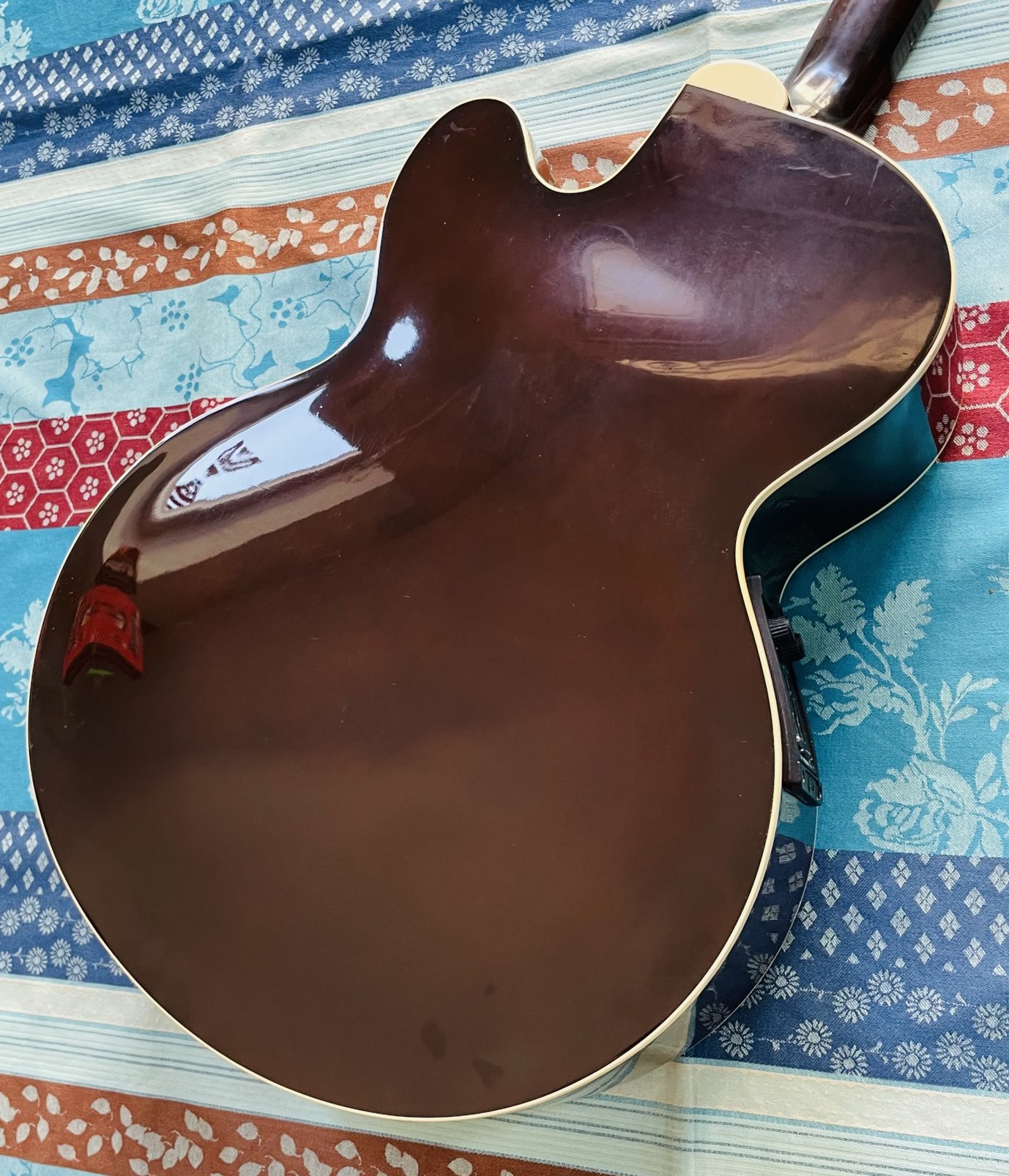 Guitare électro-acoustique Gibson EC-20 Stardust Natural n°91687015 (1997, USA), étui, révision luthier Thébé (21.05.26) – Image 9