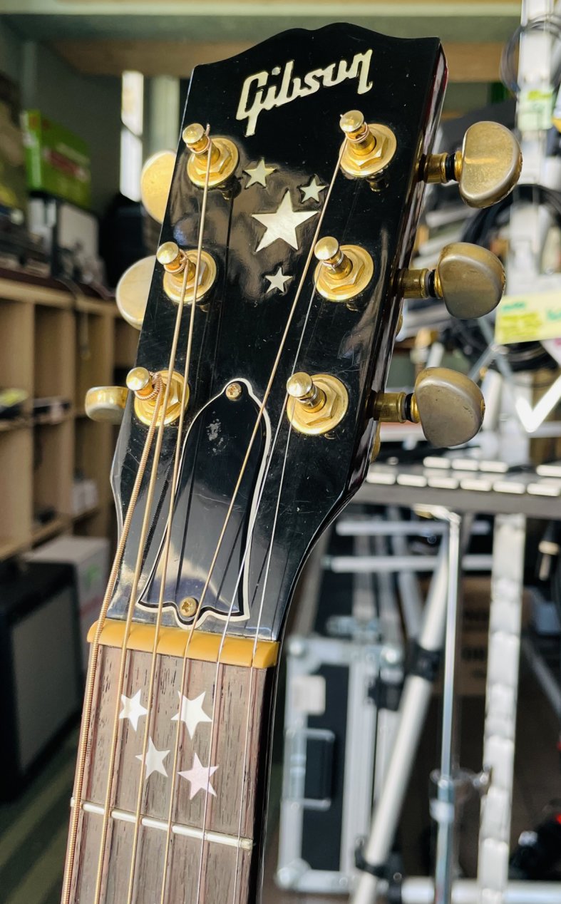 Guitare électro-acoustique Gibson EC-20 Stardust Natural n°91687015 (1997, USA), étui, révision luthier Thébé (21.05.26) – Image 12