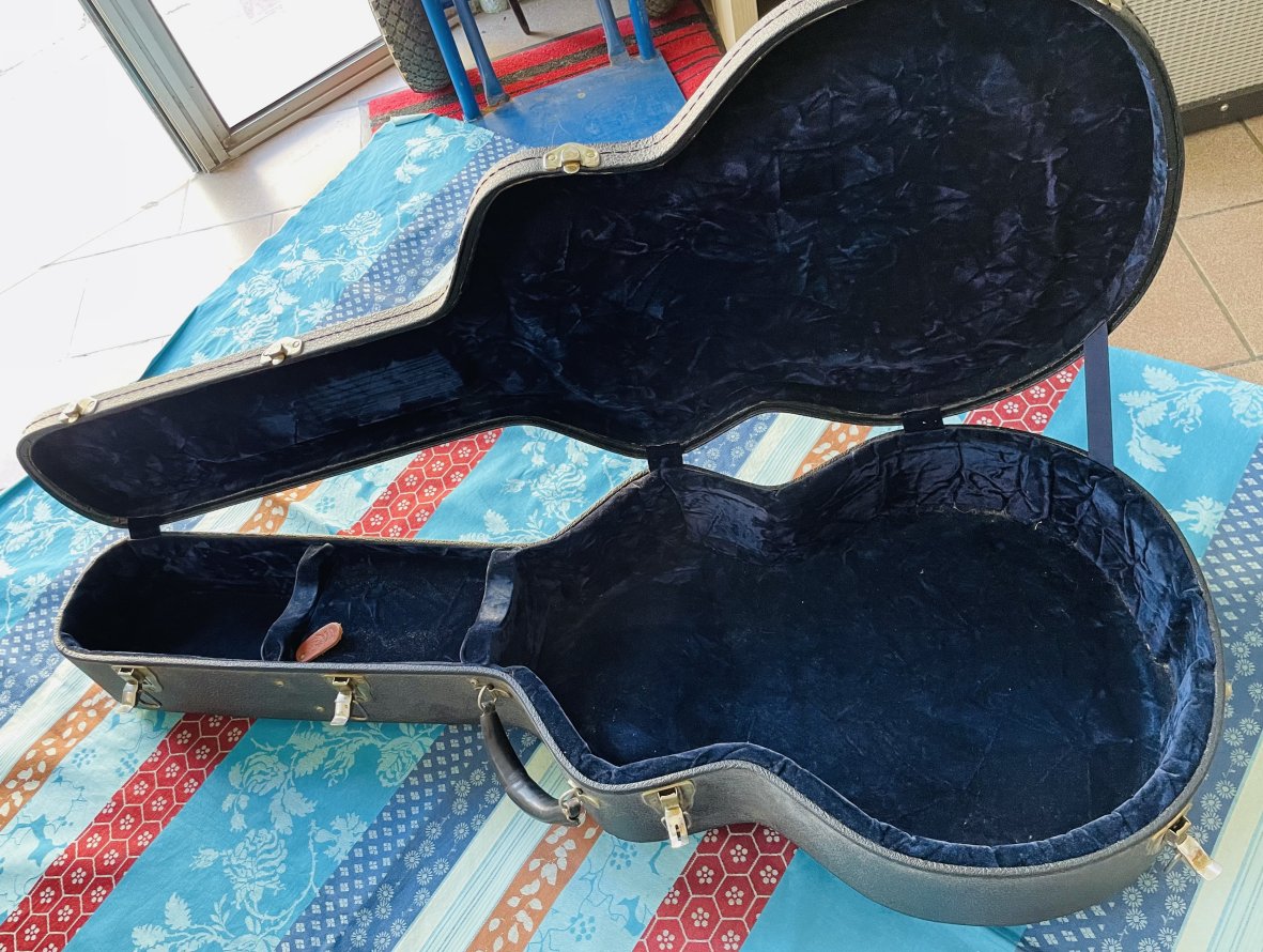 Guitare électro-acoustique Gibson EC-20 Stardust Natural n°91687015 (1997, USA), étui, révision luthier Thébé (21.05.26) – Image 15