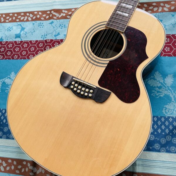 Alternative view of Guitare électro-acoustique 12 cordes Harley Benton CLJ412E Natural
