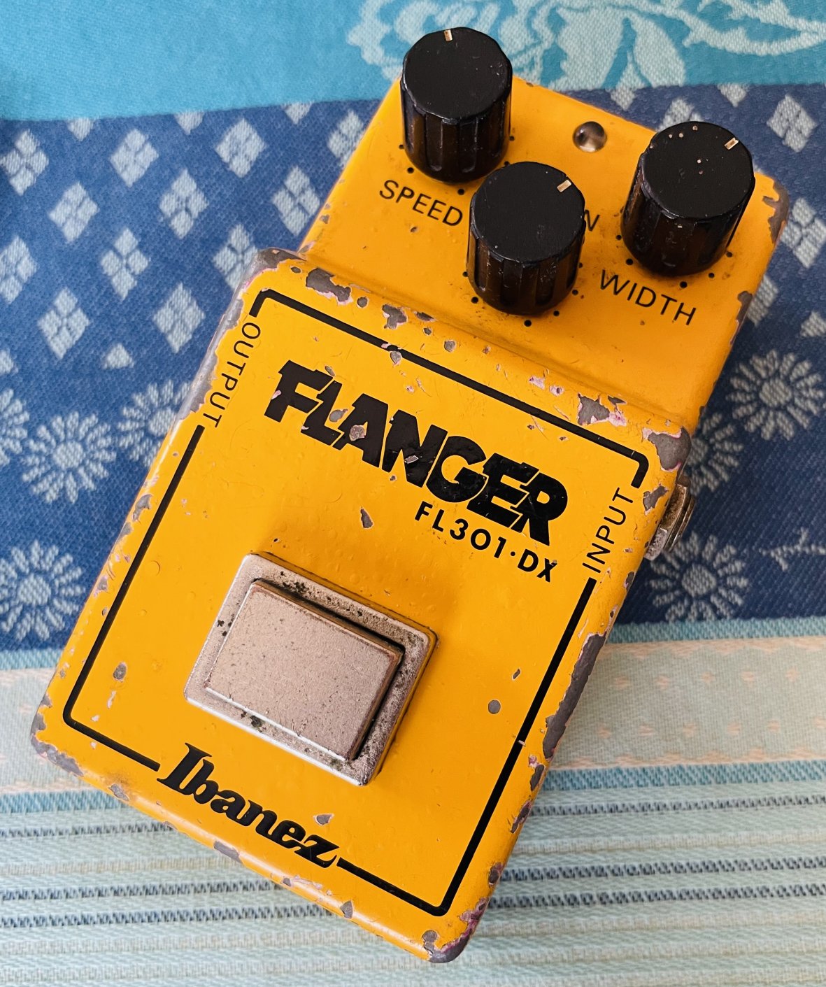 Pédale flanger Ibanez FL301DX n°174454 (Japan, années 1980)