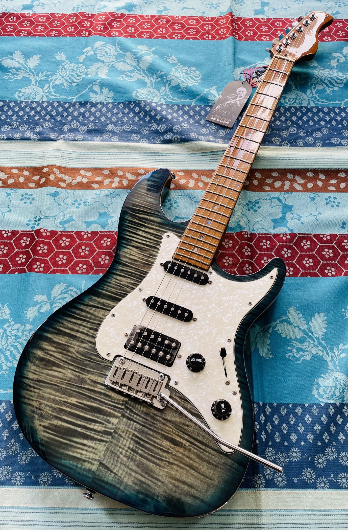 Guitare électrique Sire Larry Carlton S7 FM n°2N21721616 (2021, Indonésie)