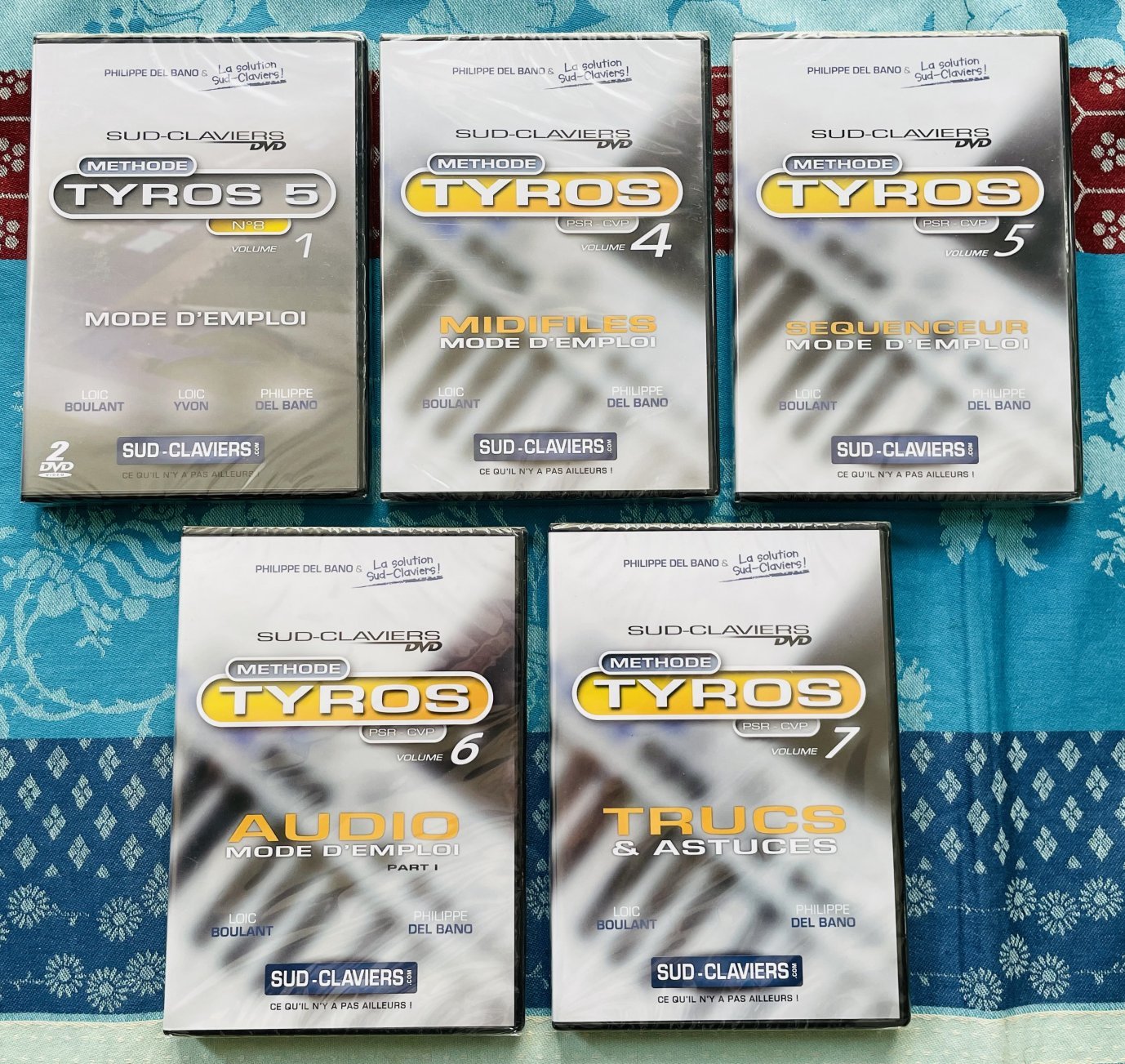 Lot de 6 dvd formations TYROS (vente séparée) – Image 2