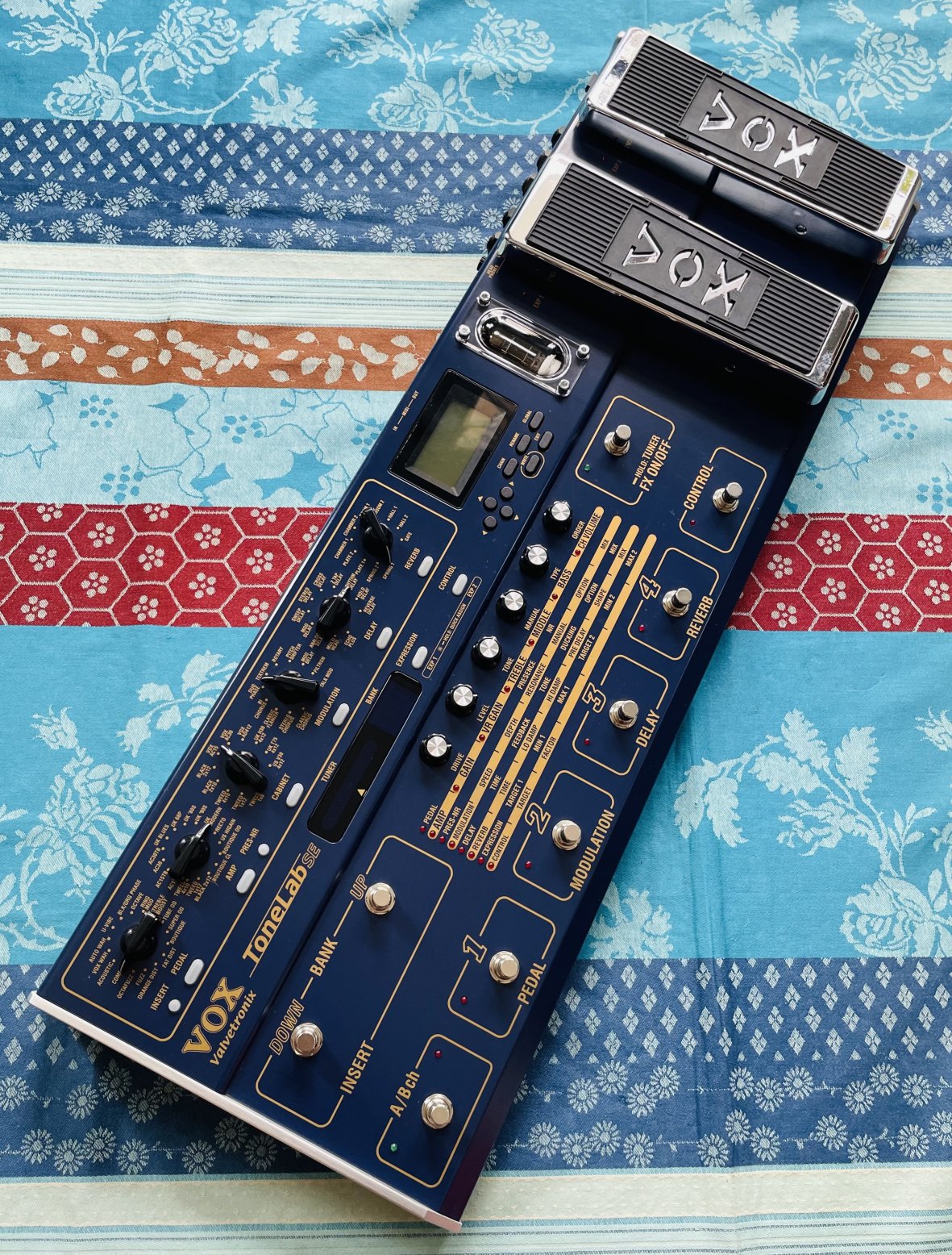 Multieffets Vox Tonelab SE n°020254, alim d’origine