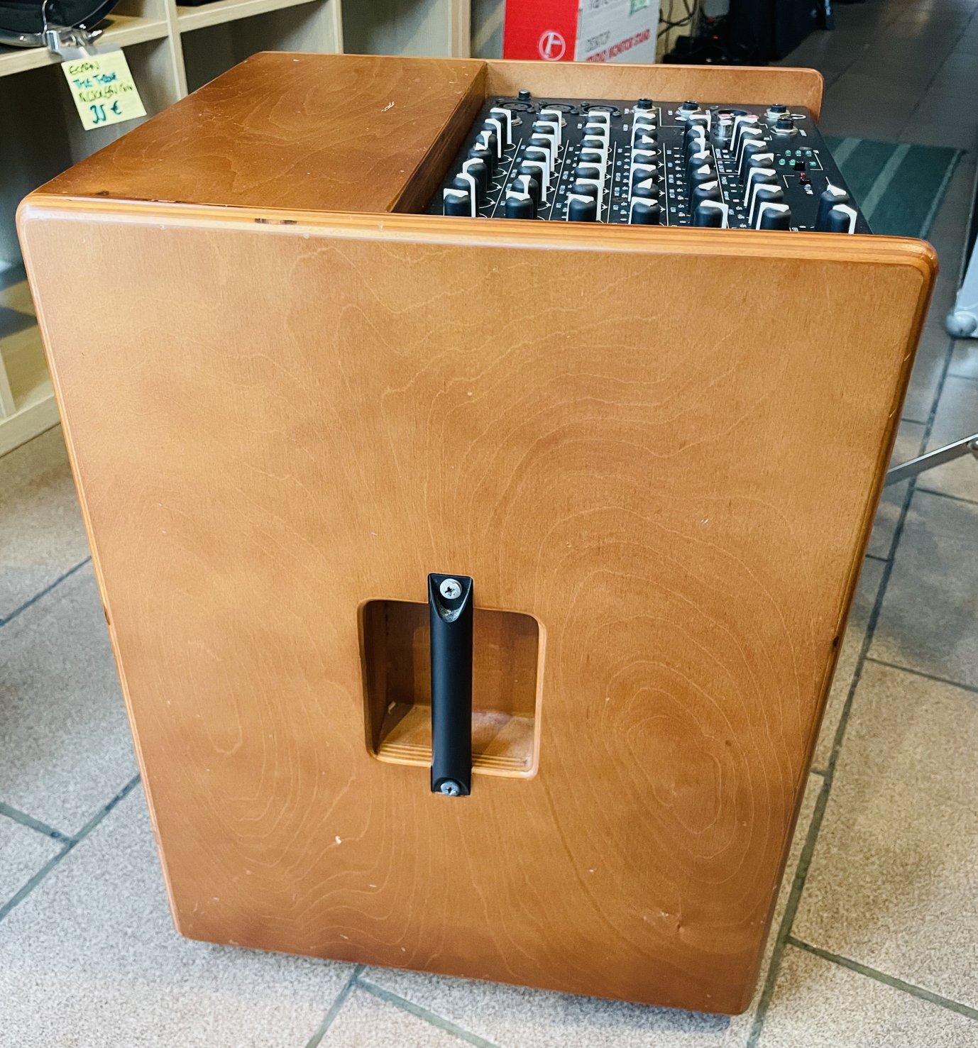 Ampli acoustique chant instrument contrebasse Acus oneforstring 10 (Italy), housse Acus, 350W – Image 5