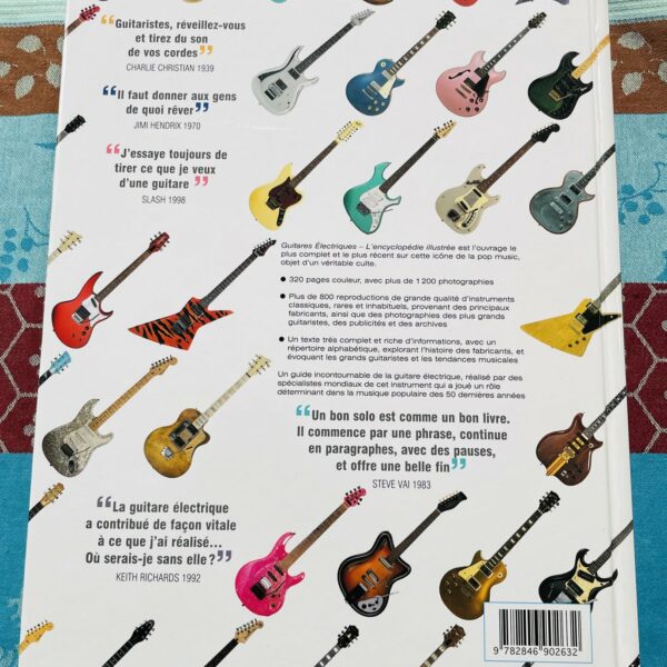 Alternative view of Livre L’Encyclopédie des guitares électriques, édition EDL