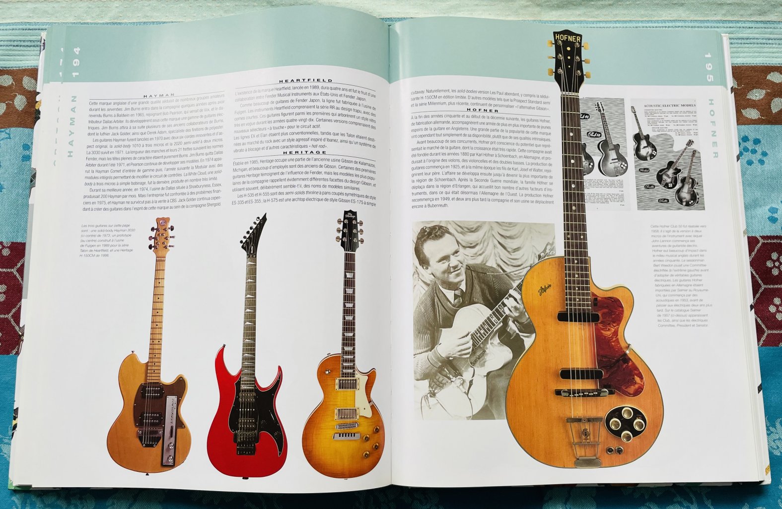 Livre L’Encyclopédie des guitares électriques, édition EDL – Image 3