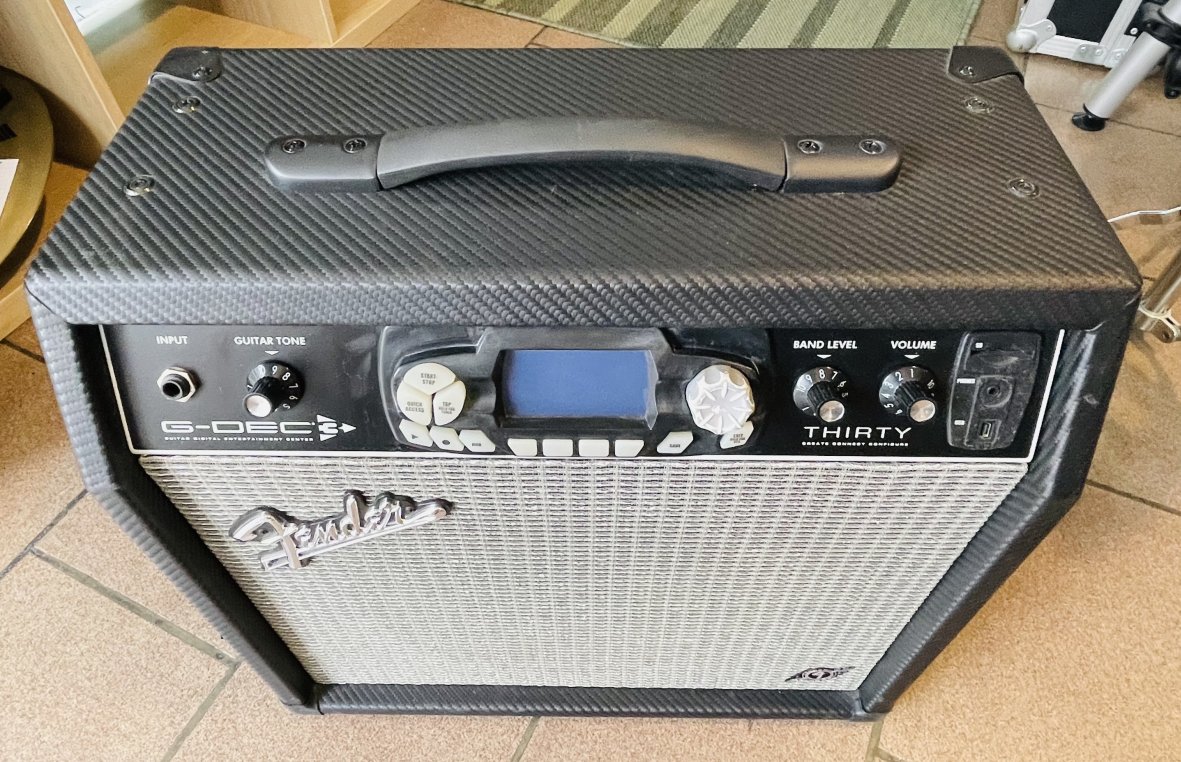 Ampli guitare Fender G-Dec Thirthy n°CMTL10200251, alim – Image 3