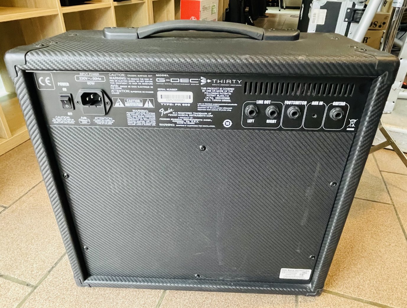 Ampli guitare Fender G-Dec Thirthy n°CMTL10200251, alim – Image 4