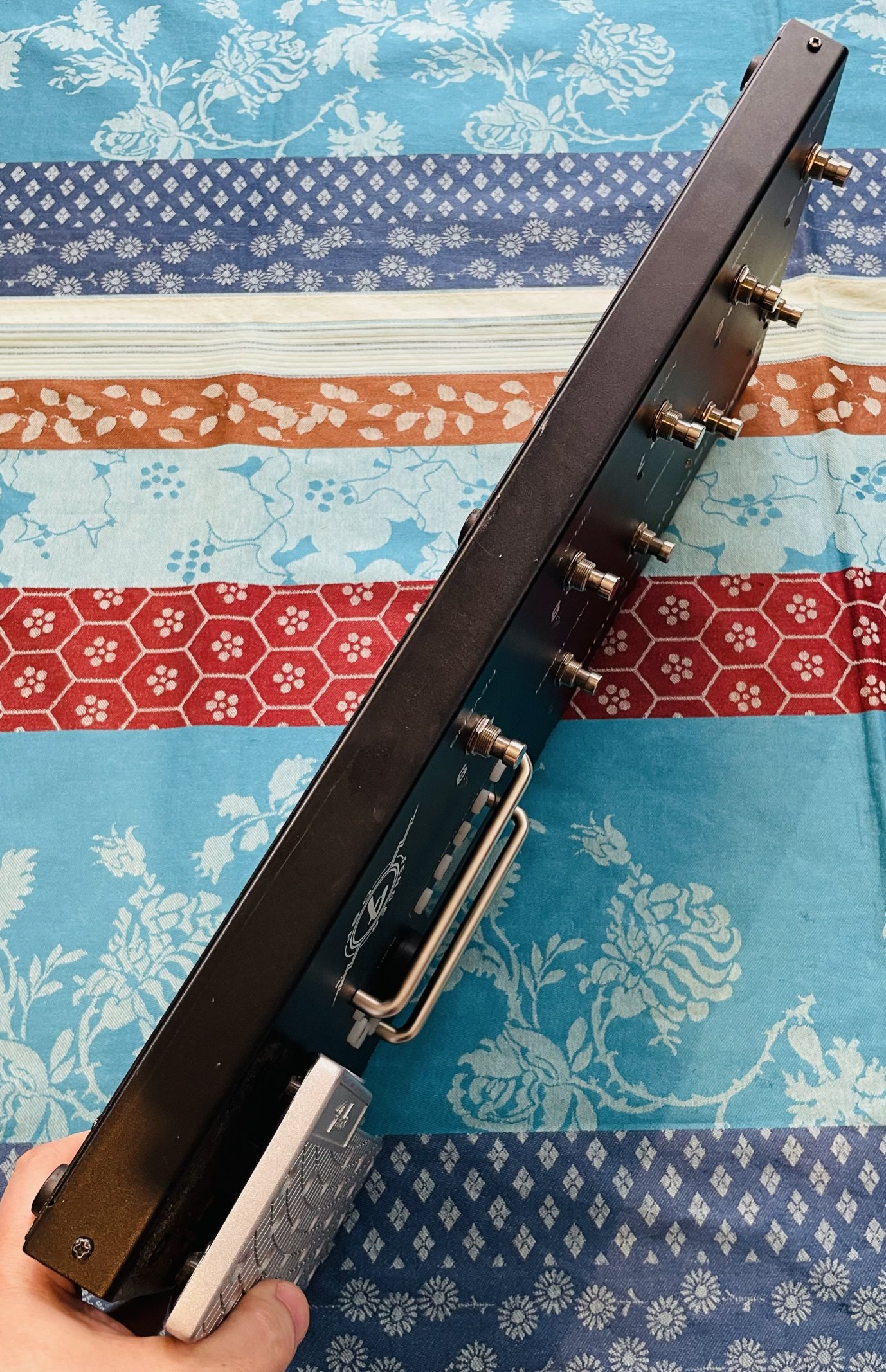 Pédalier multieffets Fender Mustang floor n°CMT1312700459, notice, alim – Image 4