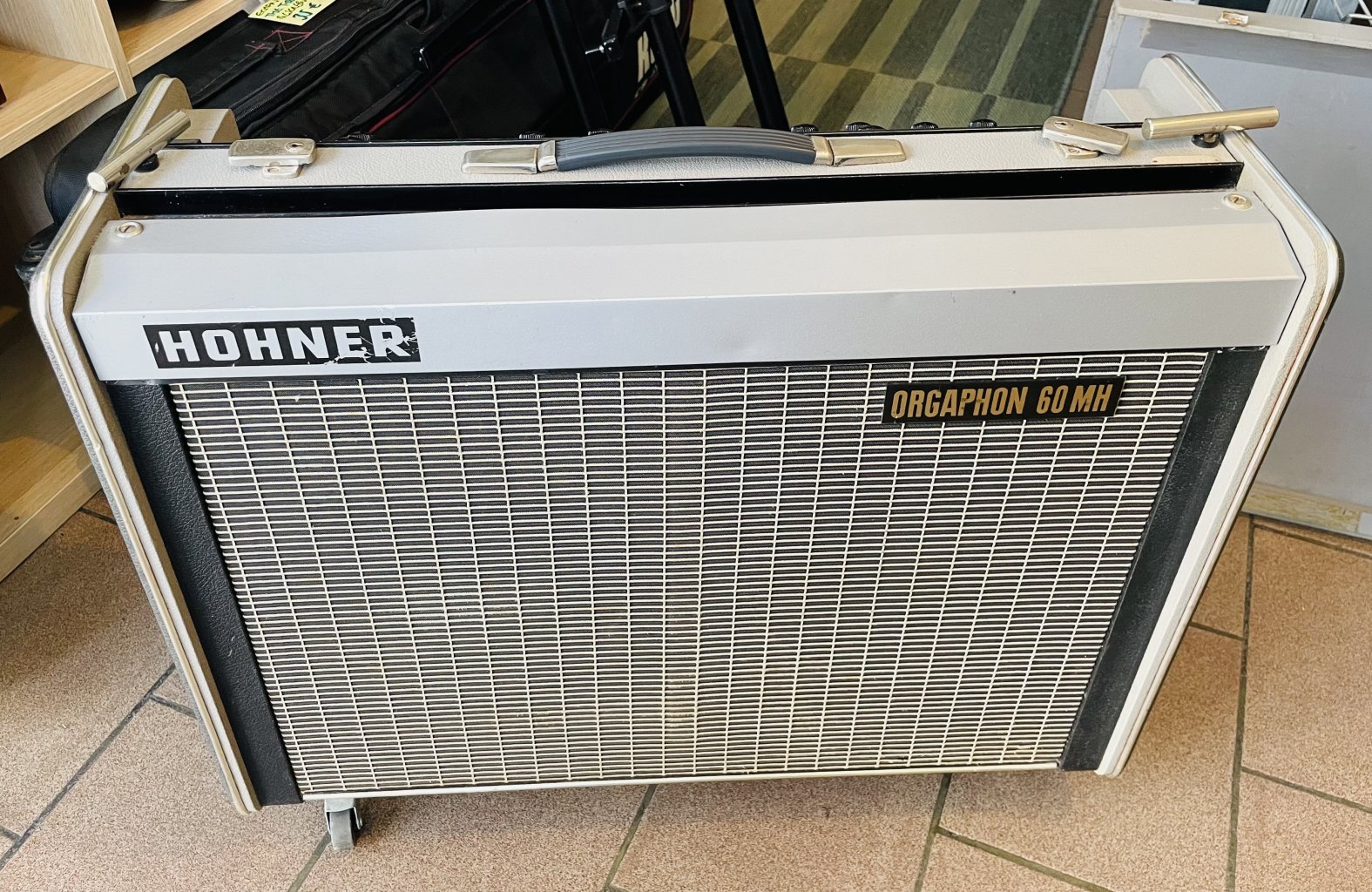 Ampli lampes guitare clavier Hohner Orgaphon 60 MH n°618659 (1960, Germany), alim, 60W