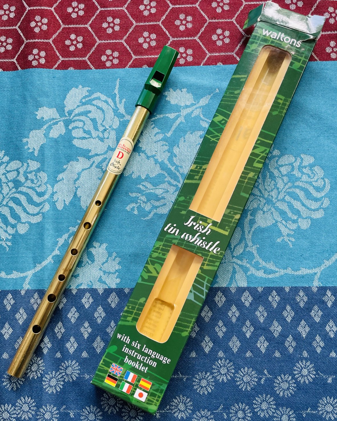 Flûte Irlandaise Irish Tin Whistle D, boite d’origine – Image 4