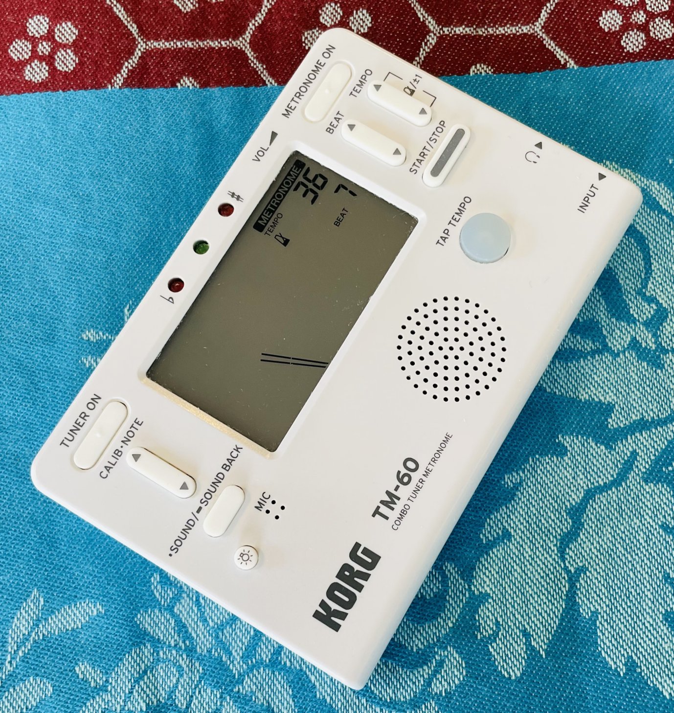 Métronome accordeur guitare Korg TM-60 – Image 2