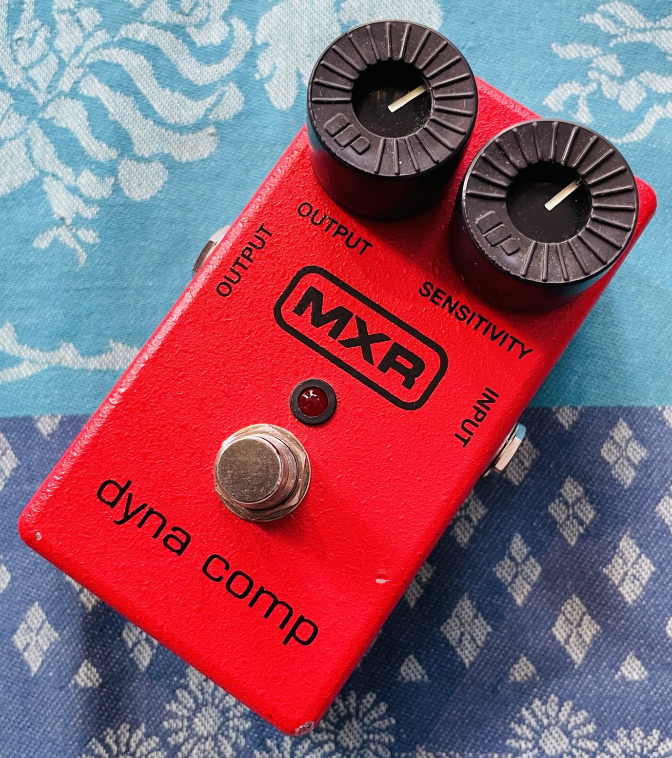 Pédale compresseur MXR Dyna Comp M102FR n°AB79U079, boite d’origine