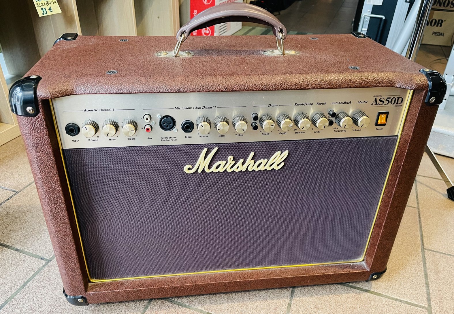 Ampli acoustique Marshall AS50D n°20140300361 (2014)